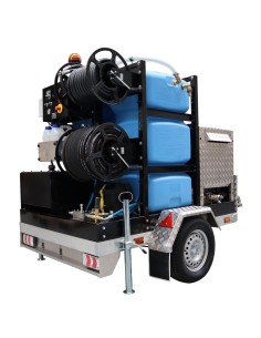 HIDROLIMPIADORA HYDROREM 1520i DIESEL SOBRE REMOLQUE